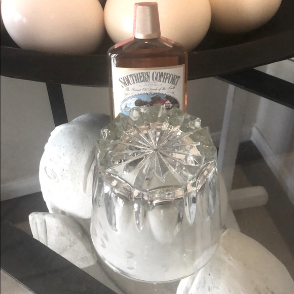 Vintage Princess House Heritage Glass Ice Bucket Crystal Champagne Bar - Picture 3 of 6